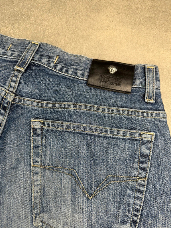 Versace Jeans – Blau – Made in Italy – W32 / EU 46 – Luxury Denim