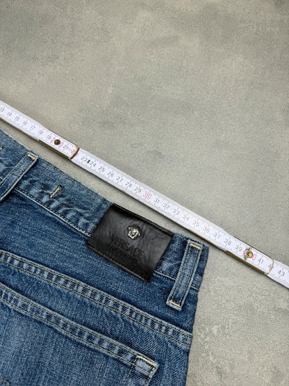 Versace Jeans – Blau – Made in Italy – W32 / EU 46 – Luxury Denim
