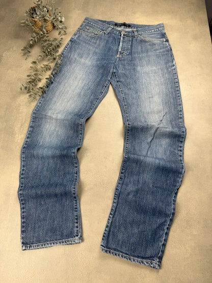 Versace Jeans – Blau – Made in Italy – W32 / EU 46 – Luxury Denim