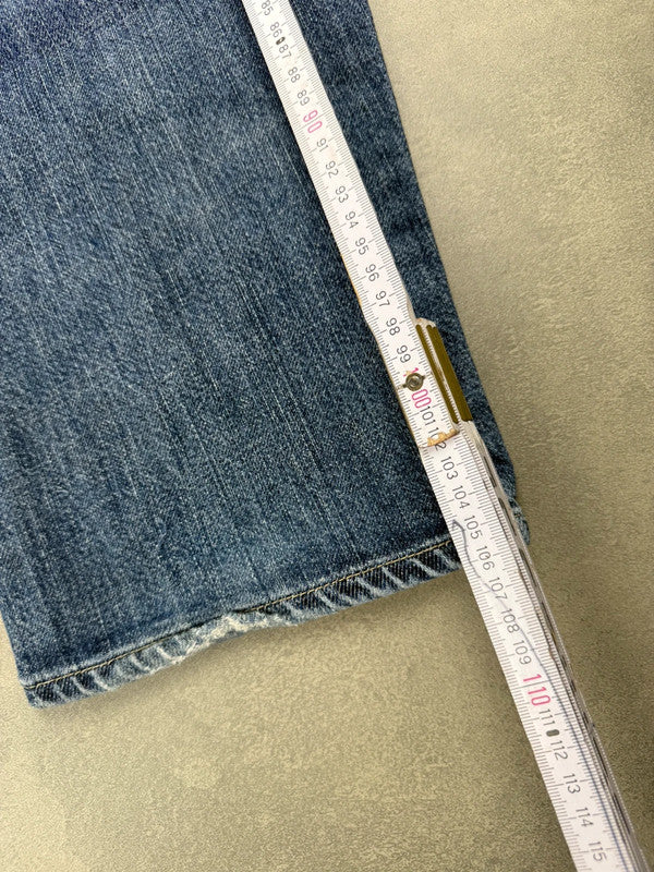 Versace Jeans – Blau – Made in Italy – W32 / EU 46 – Luxury Denim