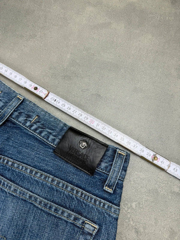 Versace Jeans – Blau – Made in Italy – W32 / EU 46 – Luxury Denim