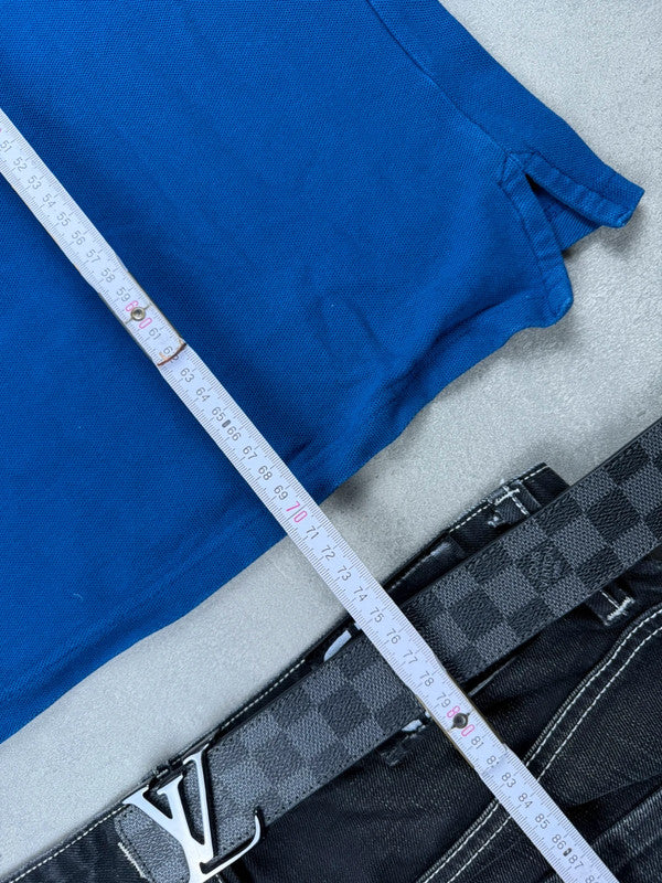 Nike Frankreich Polo Shirt – Blau – XL – Baumwolle Fußball
