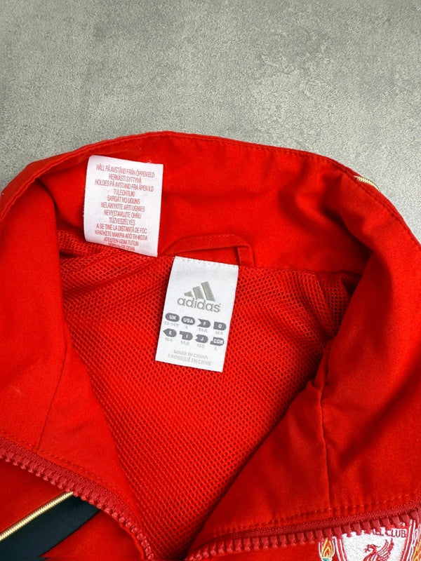 Liverpool Track jacket – rot/Schwarz – Herren XS