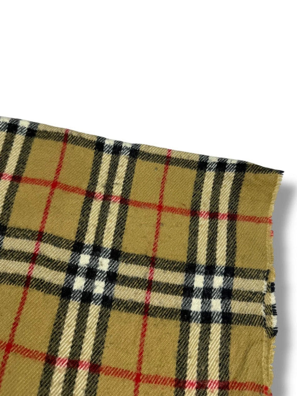 Burberry Schal – Beige – 100 % Lammwolle – 1.09
