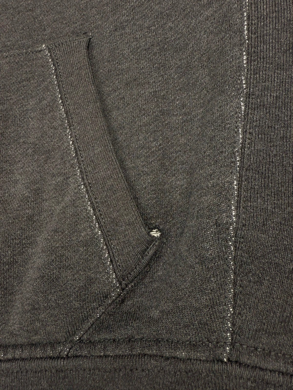 Ralph Lauren Zip Hoodie – Grau – Distressed Edition – Größe L