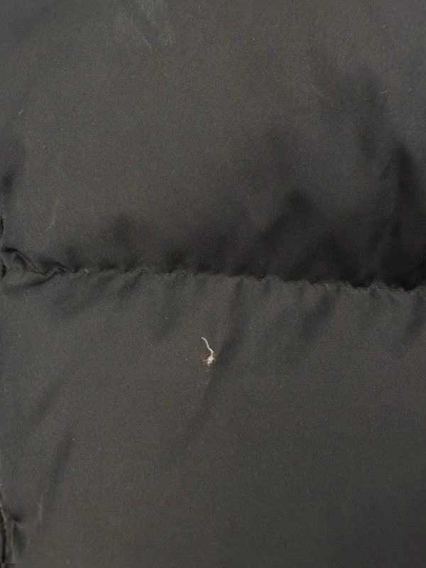 Nike pufferweste – schwarz – Y2K – Größe XL vintage Daunen (Brandloch)