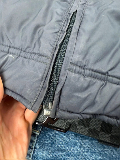Nike Cortez Winterjacke – Schwarz – Y2K – Größe L