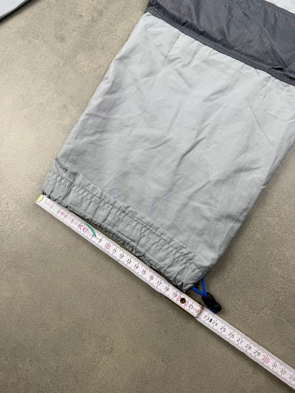 Nike Hex Trackpants – Grau – Open Leg – Y2K – Größe S