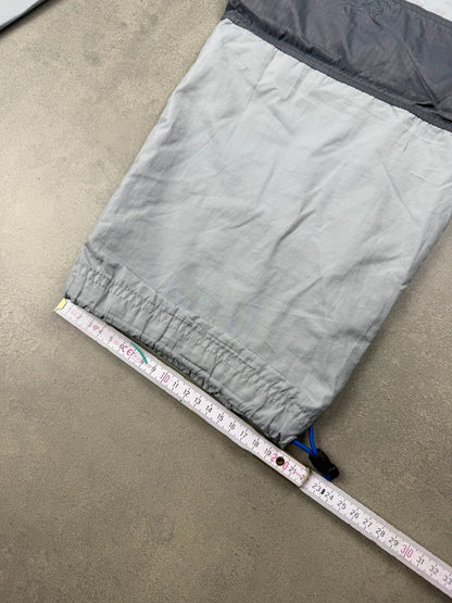 Nike Hex Trackpants – Grau – Open Leg – Y2K – Größe S