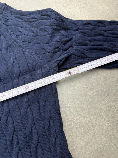 Tommy Hilfiger Zopfstrickpullover – Größe L – Top Zustand