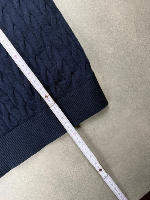 Tommy Hilfiger Zopfstrickpullover – Größe L – Top Zustand