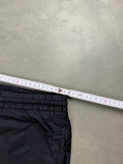 Nike Trackpants – Schwarz – Double Open Leg Stitching – Größe S