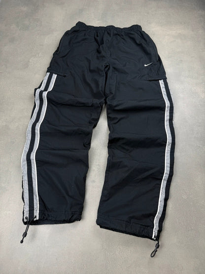 Nike Trackpants – Schwarz – Baggy Fit – Größe L