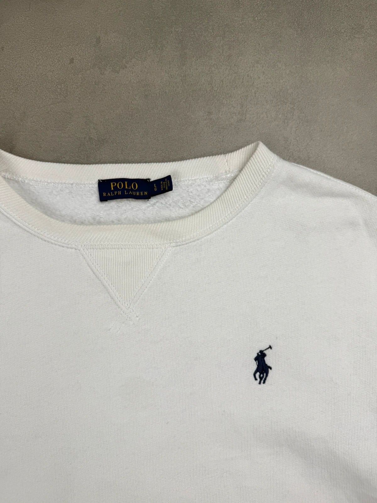 Ralph Lauren Sweater – Weiß – Damen L