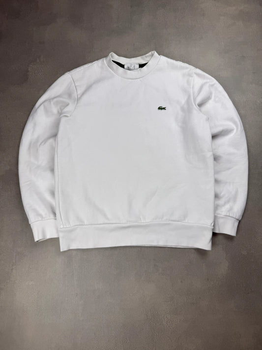 Lacoste Sweater – Weiß – Damen M gepflegt