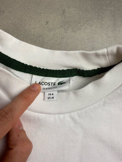 Lacoste Sweater – Weiß – Damen M gepflegt