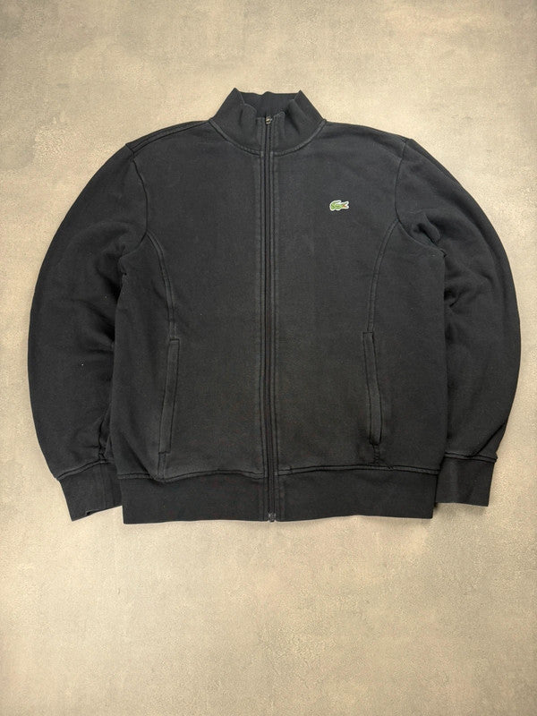 Lacoste Full Zip Sweater – Schwarz – Größe M