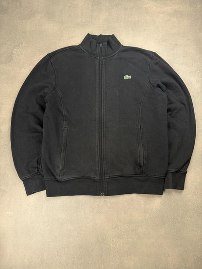 Lacoste Full Zip Sweater – Schwarz – Größe M