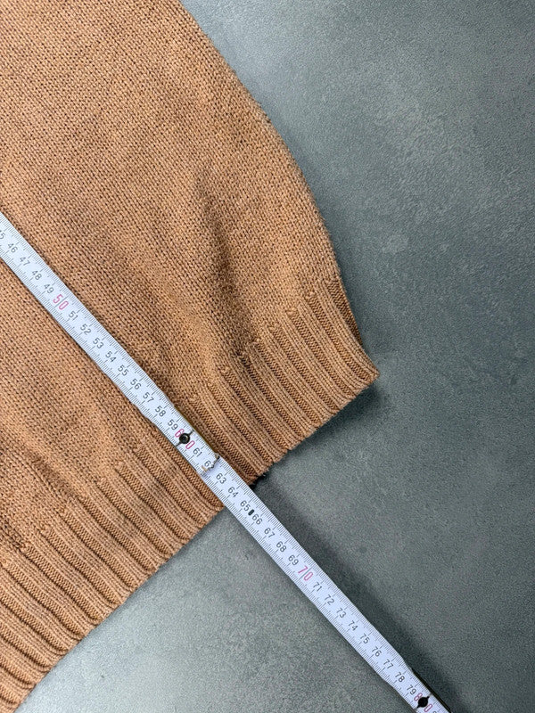 Ralph Lauren Strick Sweater – Beige – Größe M