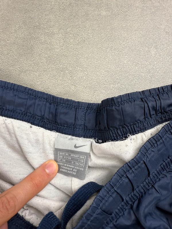 Nike Trackpants – Marineblau – Open Leg Stitching – Größe XL