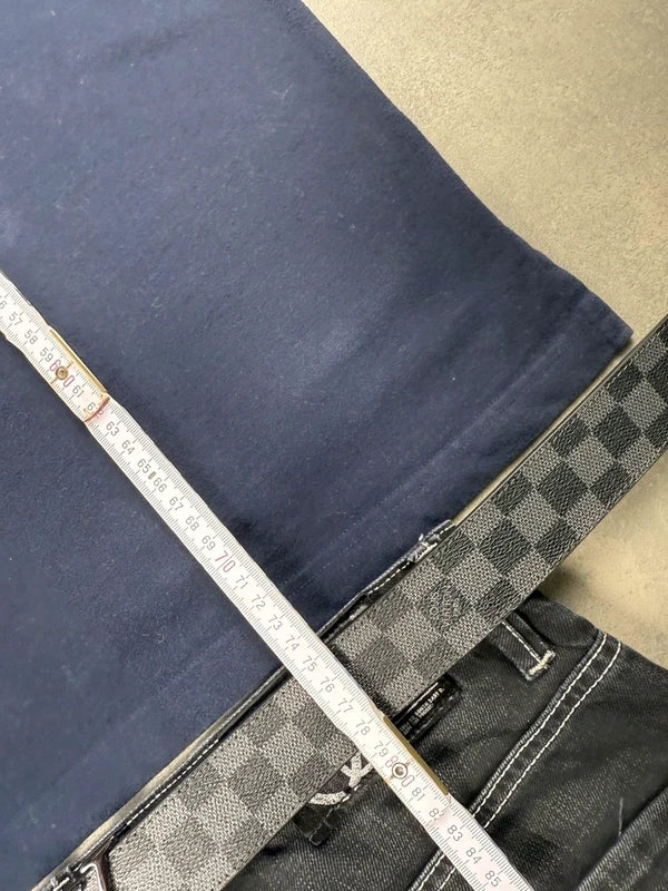 Ralph Lauren Langarm Poloshirt – marineblau – Größe L