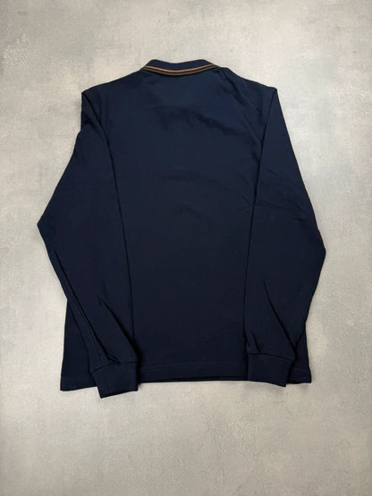 Fred Perry Langarm Poloshirt – Größe S