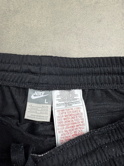 Nike Trackpants – Schwarz – Polyester – Größe L
