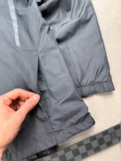 Juventus Turin Nike Track Jacket – Schwarz Grau – Vintage – Größe L
