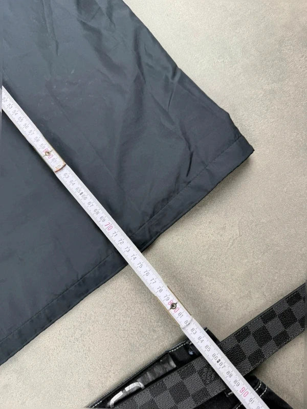 Juventus Turin Nike Track Jacket – Schwarz Grau – Vintage – Größe L