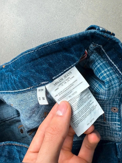 Armani Jeans – Baggy fit – Blau – Größe W31 backprikt pashanim style