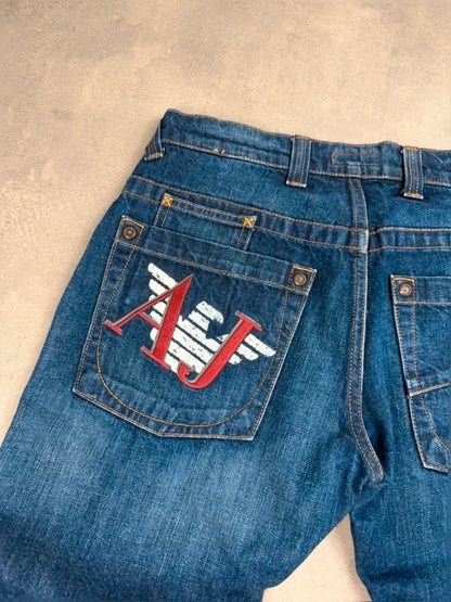 Armani Jeans – Baggy fit – Blau – Größe W31 backprikt pashanim style