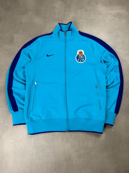 Nike FC Porto Track Jacket – Türkis Blau – Vintage – Größe L