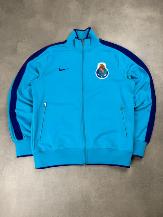 Nike FC Porto Track Jacket – Türkis Blau – Vintage – Größe L