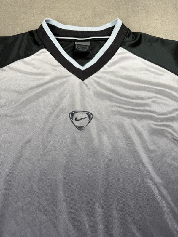 Nike Vintage Trikot – Schwarz Weiß – Größe S