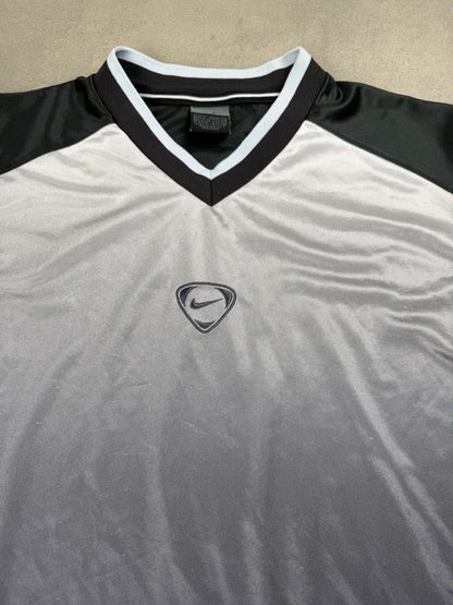 Nike Vintage Trikot – Schwarz Weiß – Größe S