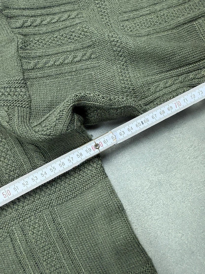 Lacoste Pattern Knit Sweater – Grün – Größe S