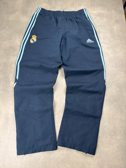 Adidas Real Madrid Tracksuit – Marineblau Weiß – Größe L
