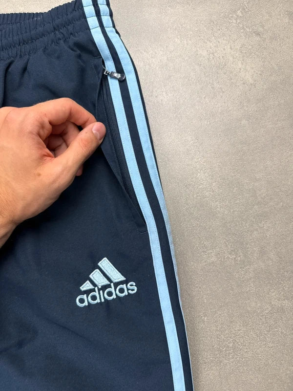 Adidas Real Madrid Tracksuit – Marineblau Weiß – Größe L