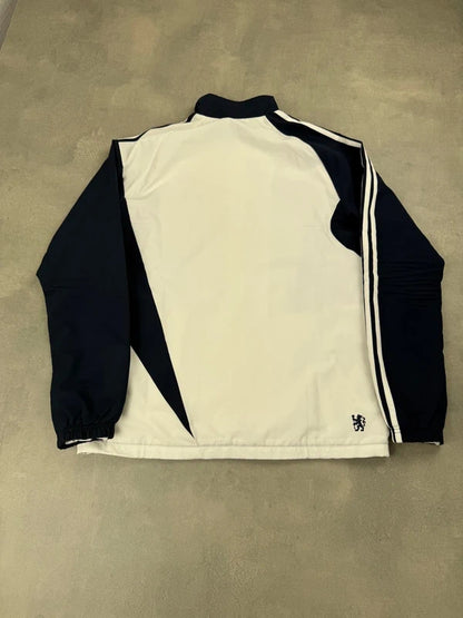 Adidas Chelsea Tracksuit – Weiß Blau Schwarz – Vintage Y2K – Größe M