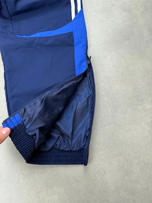 Adidas Chelsea Tracksuit – Weiß Blau Schwarz – Vintage Y2K – Größe M