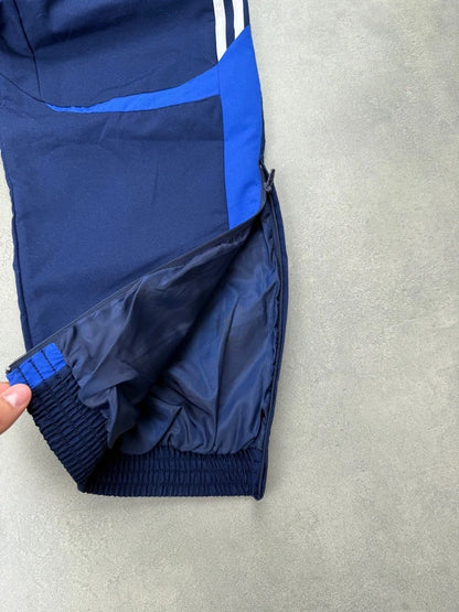 Adidas Chelsea Tracksuit – Weiß Blau Schwarz – Vintage Y2K – Größe M