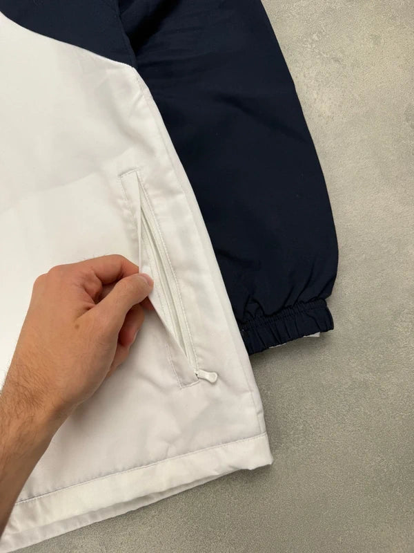 Adidas Chelsea Tracksuit – Weiß Blau Schwarz – Vintage Y2K – Größe M