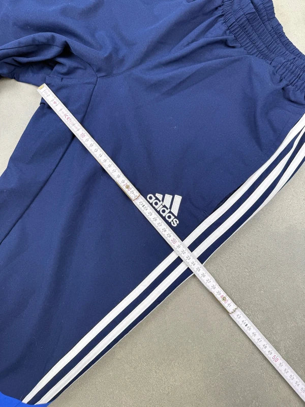 Adidas Chelsea Tracksuit – Weiß Blau Schwarz – Vintage Y2K – Größe M