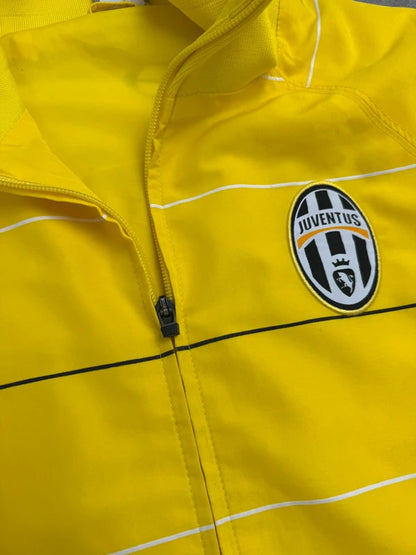 Juventus Turin Tracksuit – Gelb Schwarz – Vintage Y2K – Größe L