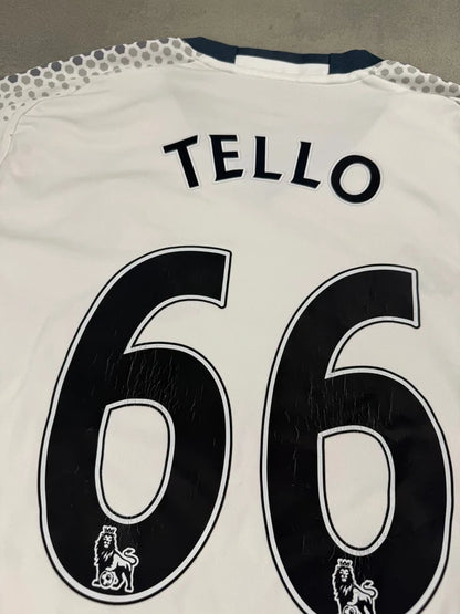 Adidas Manchester United Tello Trikot – Weiß Schwarz – Größe L