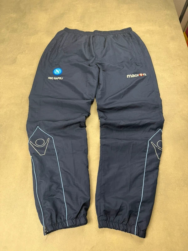 Vintage Tracksuit – Blau Schwarz – Y2K – Größe XL SSC Neapel