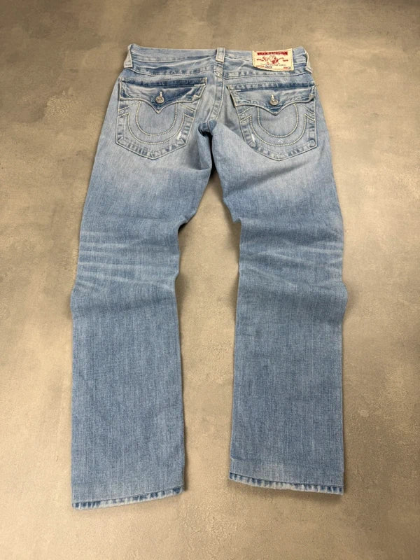 True Religion Straight Leg Jeans – Made in USA – W30
