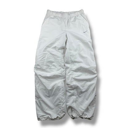 Nike Vintage Track Pants – Weiß – Baggy Fit S