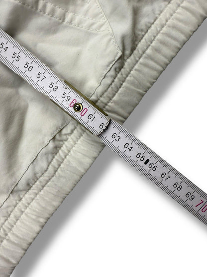 Nike Quarter Zip – Weiß-Rot – Größe S