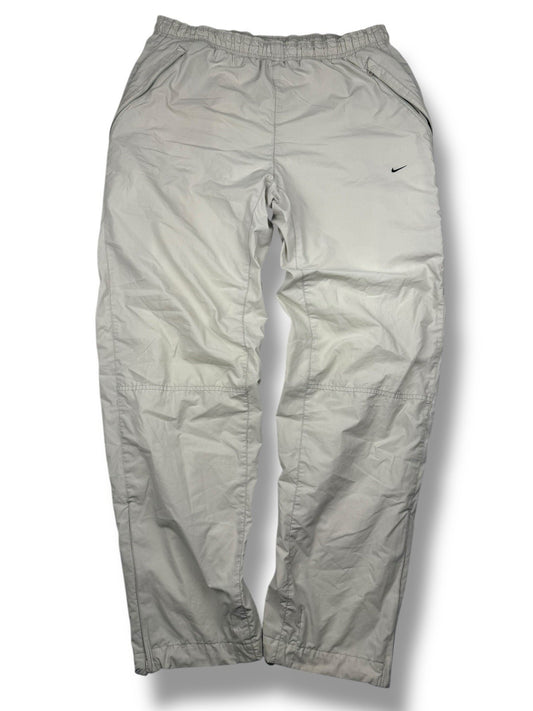Nike Track Pants – Creme/Weiß – Vintage – Größe L